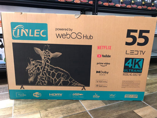 📺 Televisor INLEC 55” LED 4K Ultra HD 🎬✨